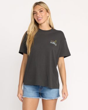 What A Vibe Tee - Off Black