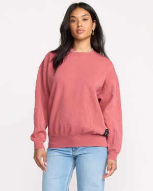 So Sunny Kendal Crewneck Sweatshirt - Wild Ginger