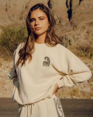 Sun Wave Livin Kendal Crewneck Sweatshirt - Whitecap