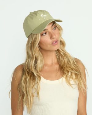 Dad Cap Hat - Green Combo