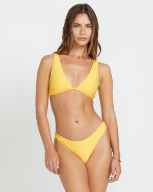 Tanlines Ava Tank Bikini Top - Sunburst
