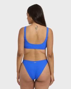 Sunrays Tropic Bikini Bottom - Tidal Blue