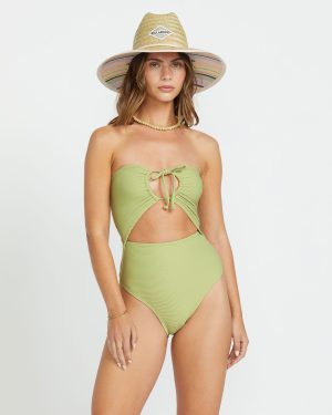 Tanlines Andrew One-Piece Swimsuit - Avocado
