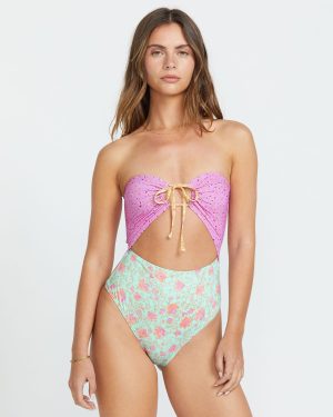 Folk Story Andrew One-Piece Swimsuit - Multi