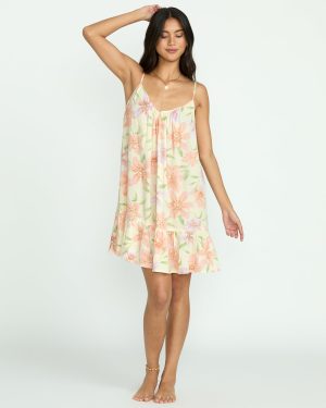 Beach Vibes Print Cover-Up - Butter
