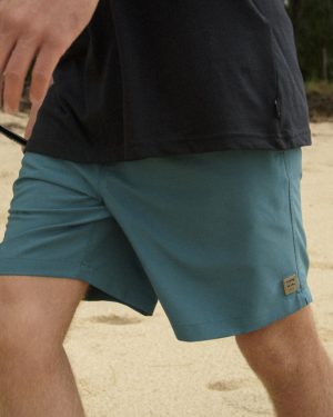 Surftrek Elastic Submersible 17 Hybrid Shorts - Marine