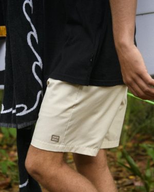 Crossfire Submersible 21 Hybrid Shorts - Bleached Sand