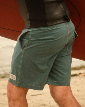 Austin Garage Lo Tides Boardshorts - Teal