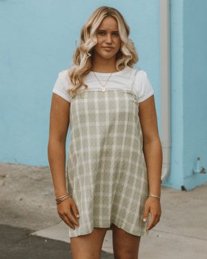 Take It Easy Dress - Pistachio
