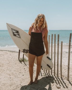 Wild Pursuit Romper - Off Black