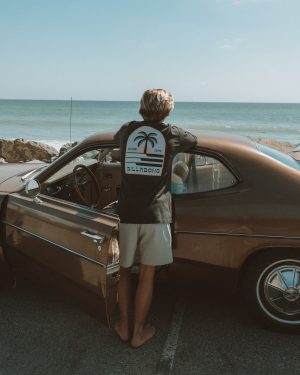Portal Regular Long Sleeve T-Shirt - Washed Black