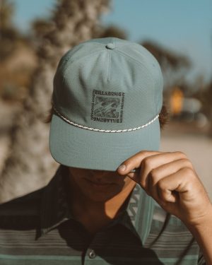 A/Div Strapback Hat - Sea Blue