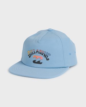 Arch Team Snapback Hat - Bright Blue