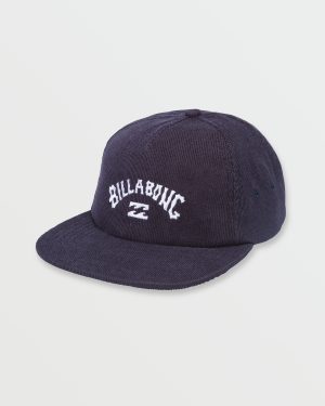 Arch Team Snapback Hat - Deep Blue