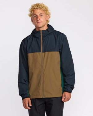Transport Windbreaker Jacket - Navy