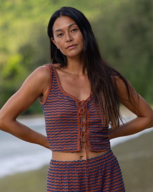 Hot Tides Knit Tank - Sedona