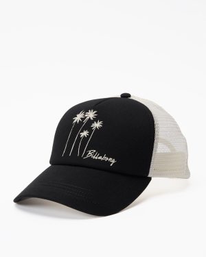 Aloha Forever Trucker Hat - Black