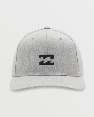 All Day Snapback Hat - Gray Heather